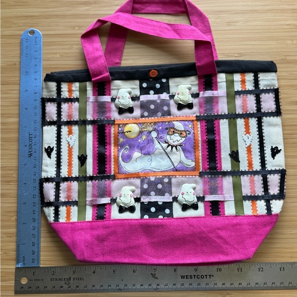 Bow tie Boo - Halloween Themed Tote Bag - Picture 1 of 4